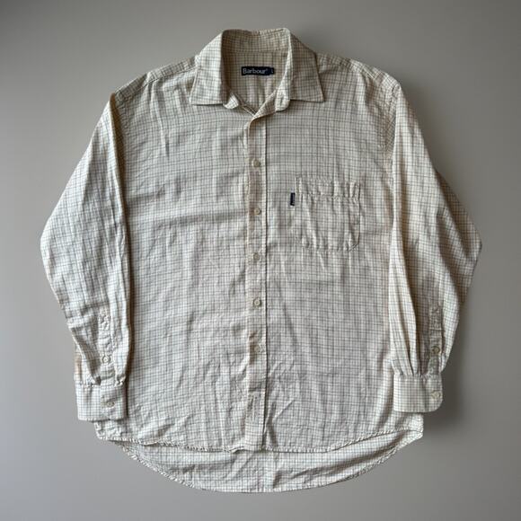 Barbour Shirt Large Multicolor Striped Casual Button Up New York Minimalist - Picture 1 of 10